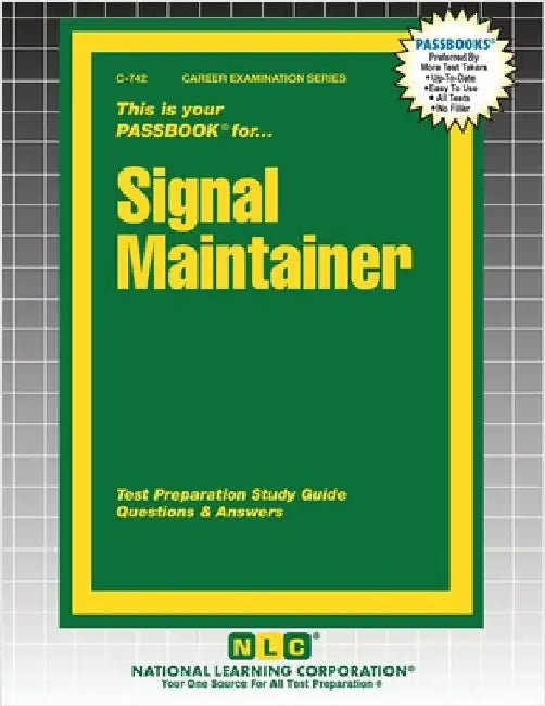 Signal Maintainer by Passbooks