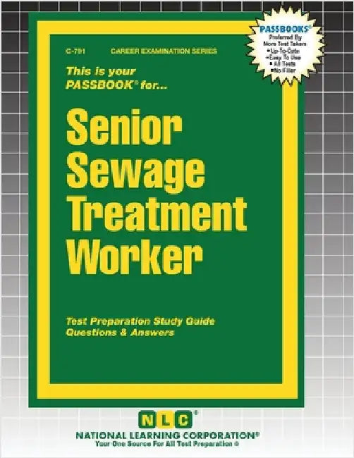 Senior Sewage Treatment Worker by Passbooks