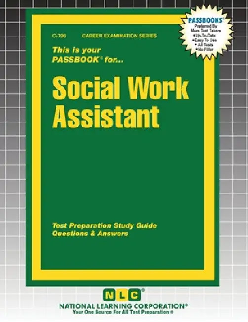 Social Work Assistant by Passbooks
