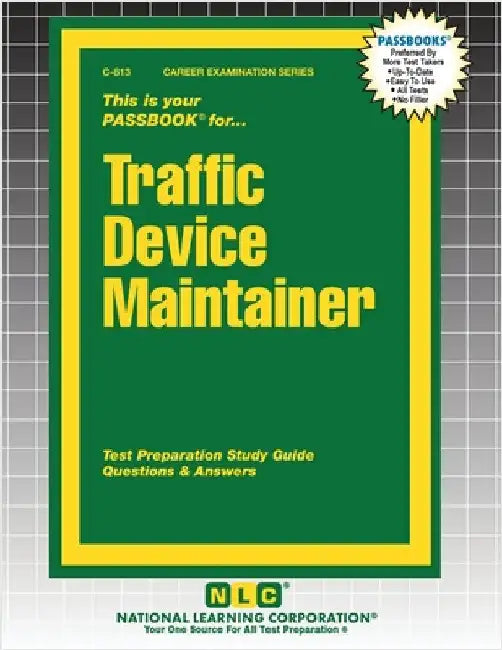 Traffic Device Maintainer by Passbooks