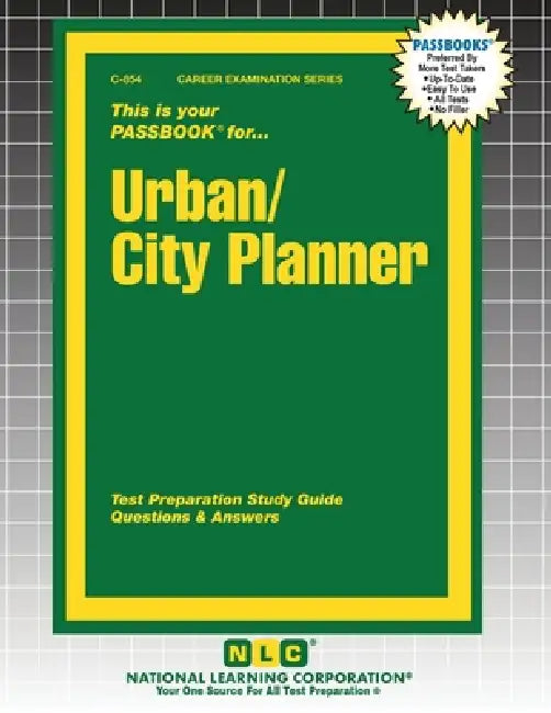 Urban/City Planner by Passbooks