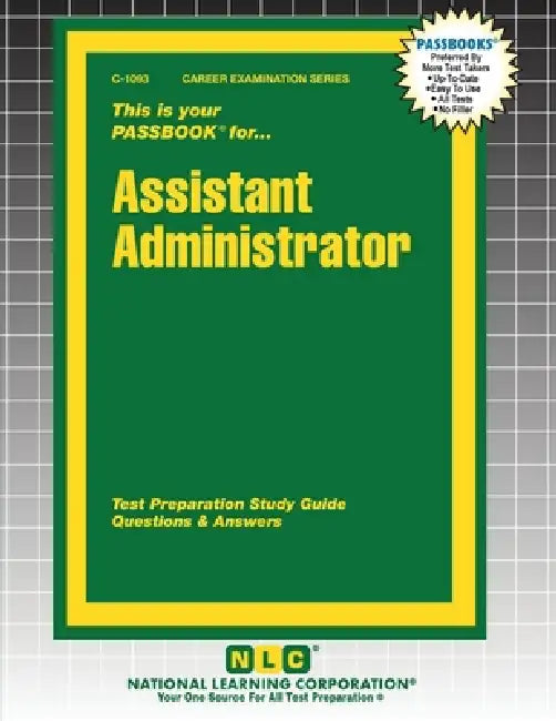Assistant Administrator by Passbooks