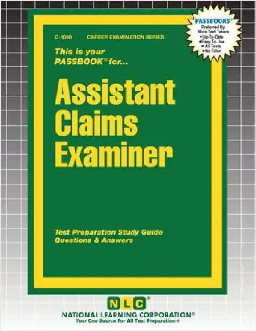Assistant Claims Examiner by Passbooks
