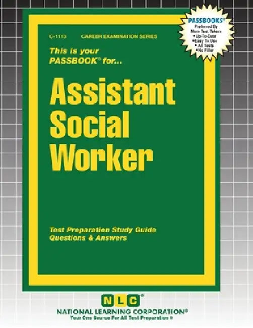 Assistant Social Worker by Passbooks