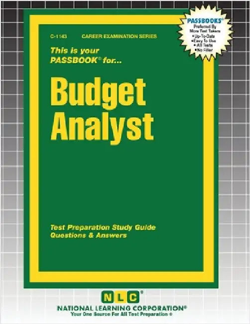 Budget Analyst by Passbooks