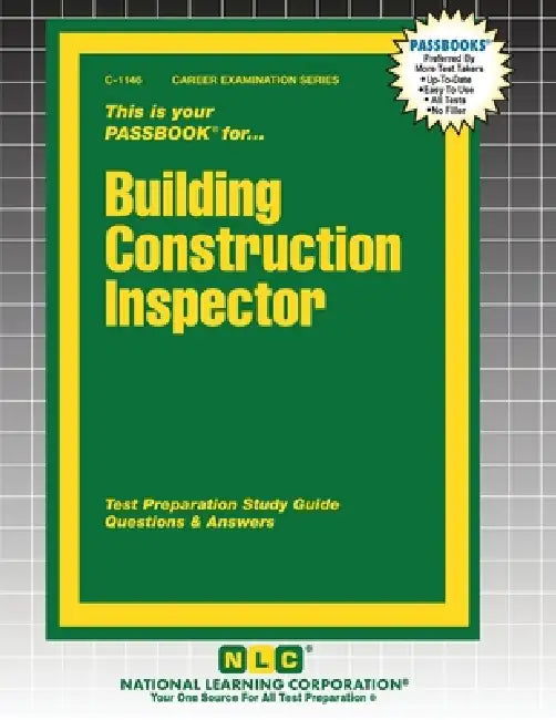 Building Construction Inspector by Passbooks