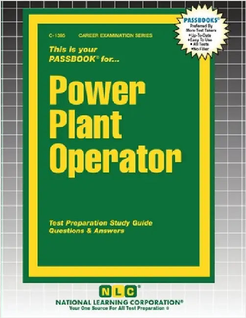 Power Plant Operator by Passbooks