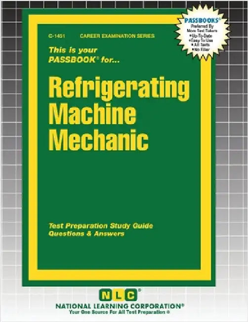 Refrigerating Machine Mechanic by Passbooks