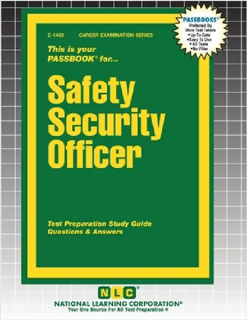 Safety Security Officer by Passbooks