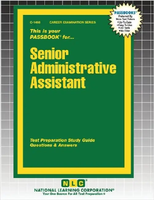Senior Administrative Assistant by Passbooks
