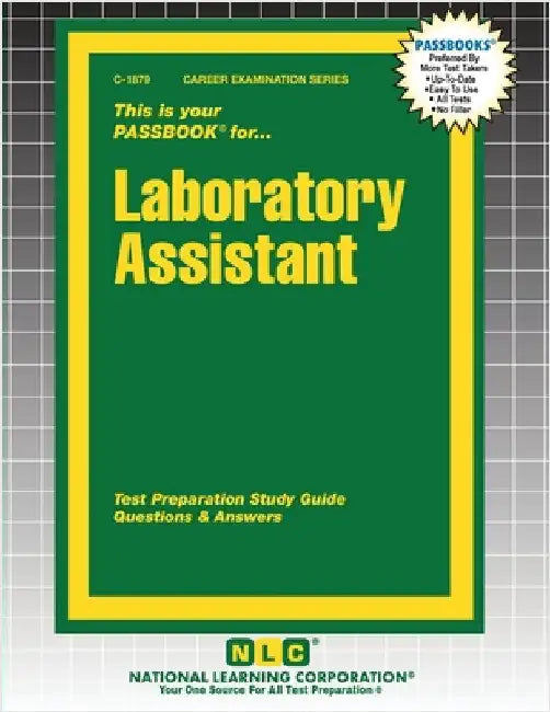 Laboratory Assistant by Passbooks