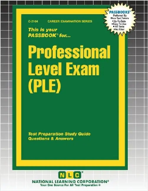 Professional Level Exam (PLE) by Passbooks