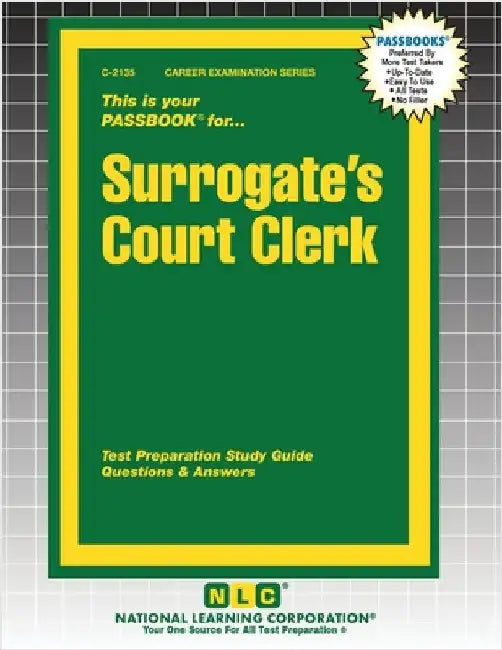 Surrogate's Court Clerk by Passbooks