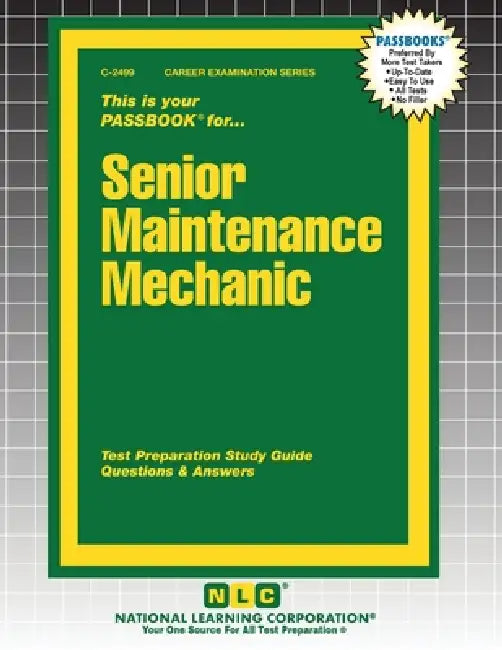 Senior Maintenance Mechanic by Passbooks