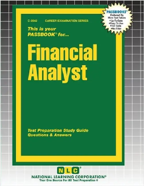 Financial Analyst by Passbooks