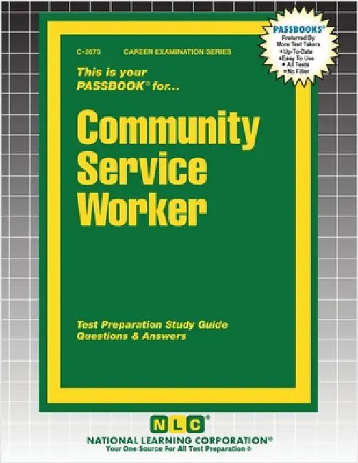 Community Service Worker by Passbooks