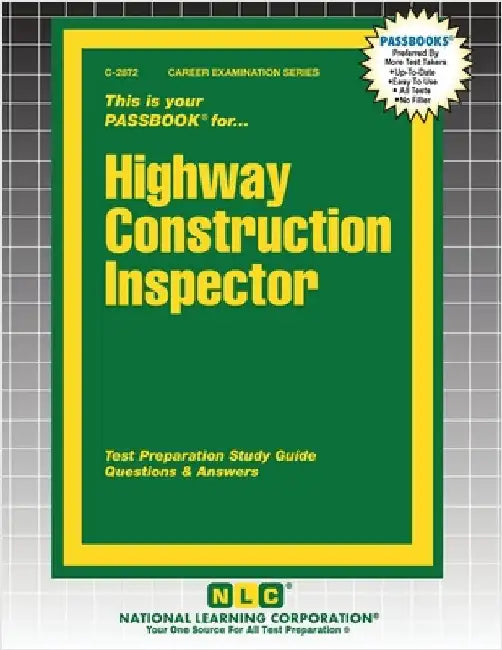 Highway Construction Inspector by Passbooks