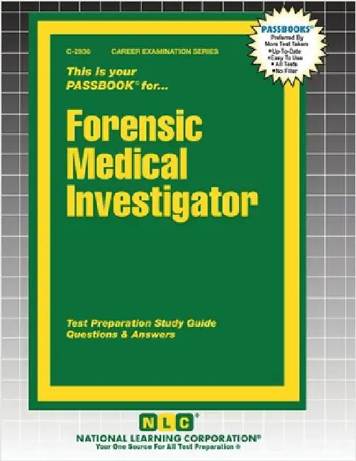 Forensic Medical Investigator by Passbooks