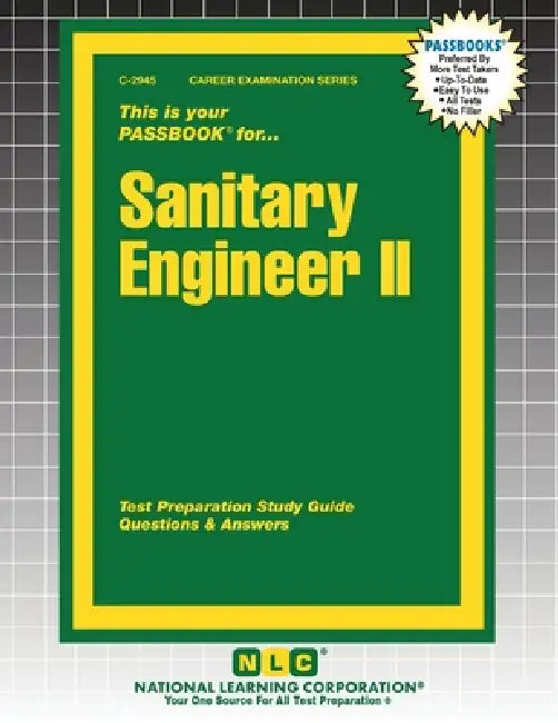 Sanitary Engineer II by Passbooks