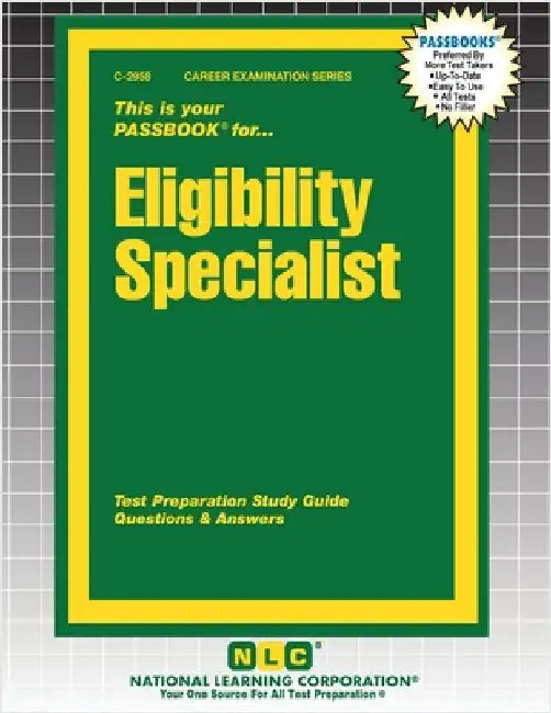 Eligibility Specialist by Passbooks