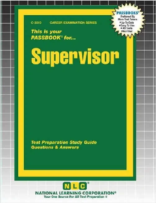 Supervisor by Passbooks