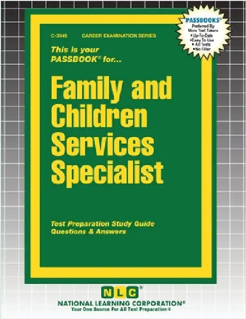 Family and Children Services Specialist by Passbooks