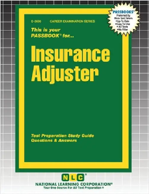 Insurance Adjuster by Passbooks