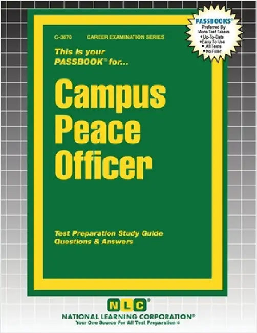 Campus Peace Officer by Passbooks