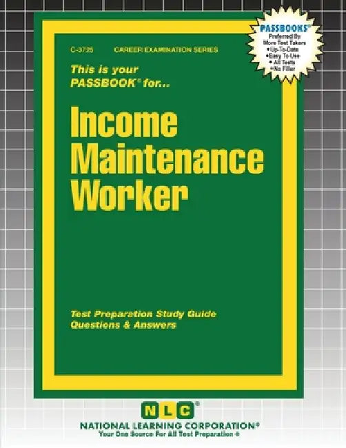 Income Maintenance Worker by Passbooks