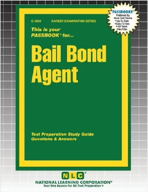 Bail Bond Agent by Passbooks