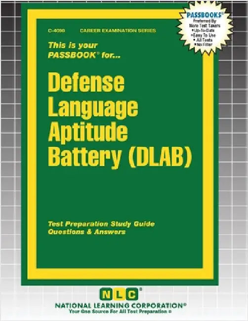 Defense Language Aptitude Battery (DLAB) by Passbooks
