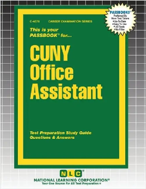 CUNY Office Assistant by Passbooks
