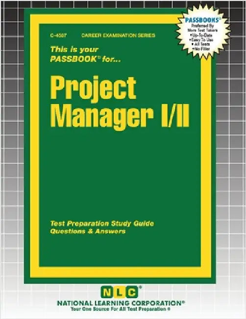 Project Manager I/II by Passbooks