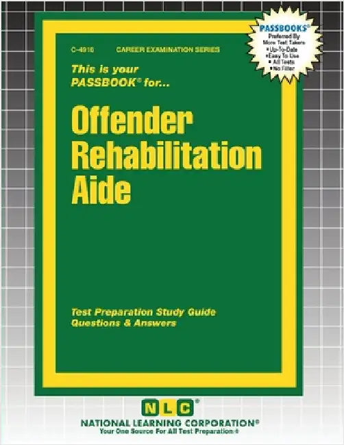 Offender Rehabilitation Aide by Passbooks