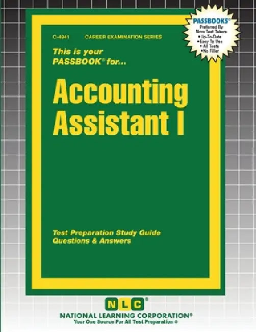 Accounting Assistant I by Passbooks