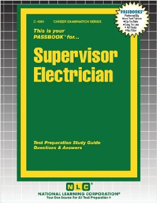 Supervisor Electrician by Passbooks