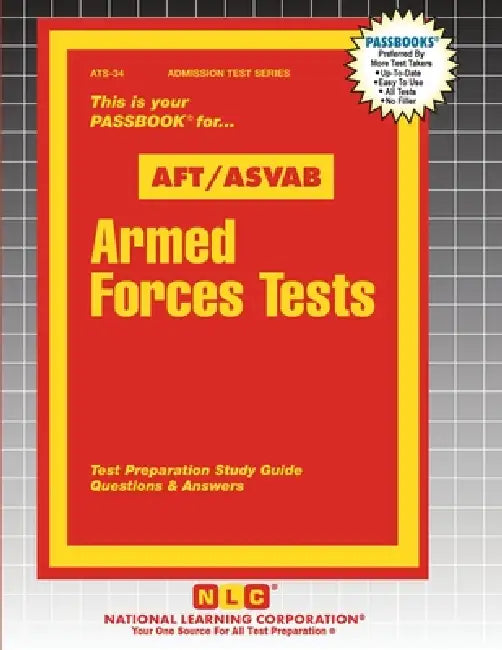 Armed Forces Tests (AFT / ASVAB) by Passbooks
