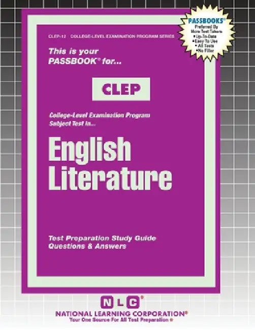 English Literature by Passbooks