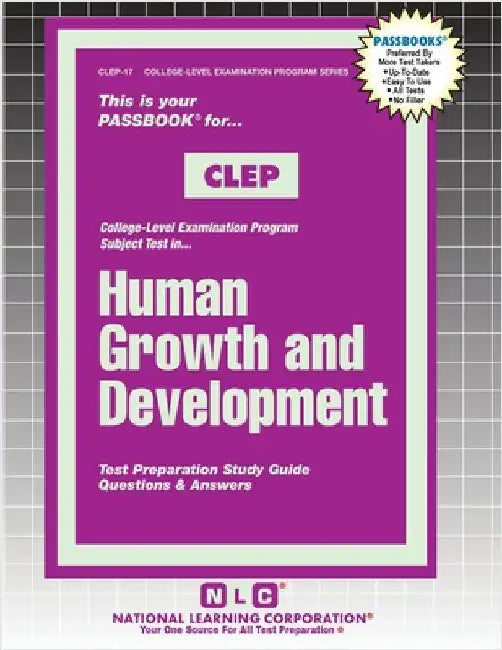 Human Growth and Development by Passbooks