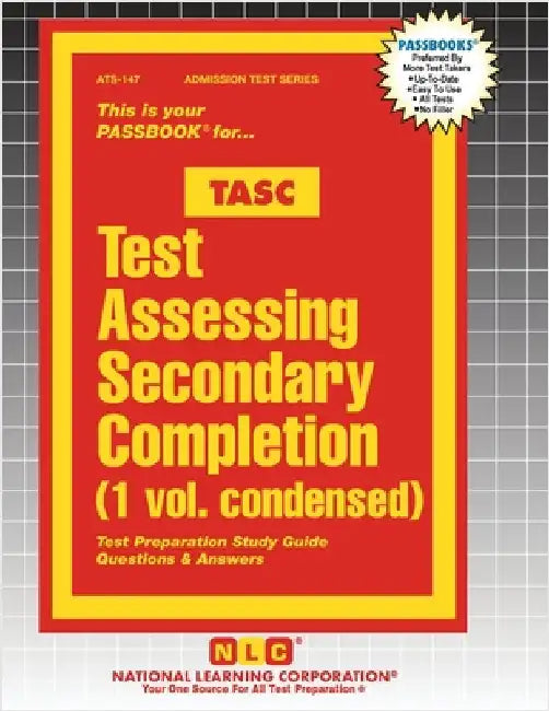 Test Assessing Secondary Completion (TASC) by Passbooks