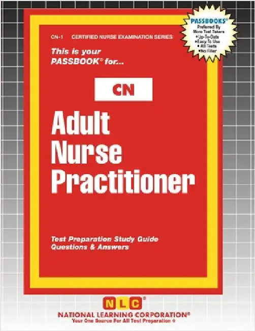 Adult Nurse Practitioner by Passbooks