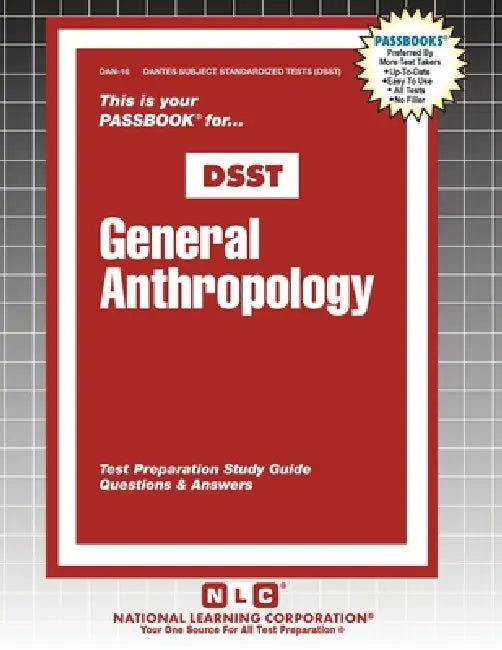 General Anthropology by Passbooks
