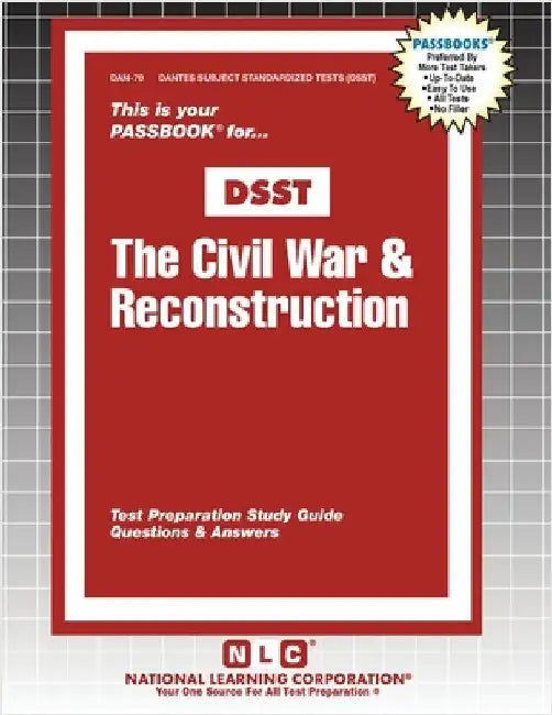 The Civil War & Reconstruction by Passbooks