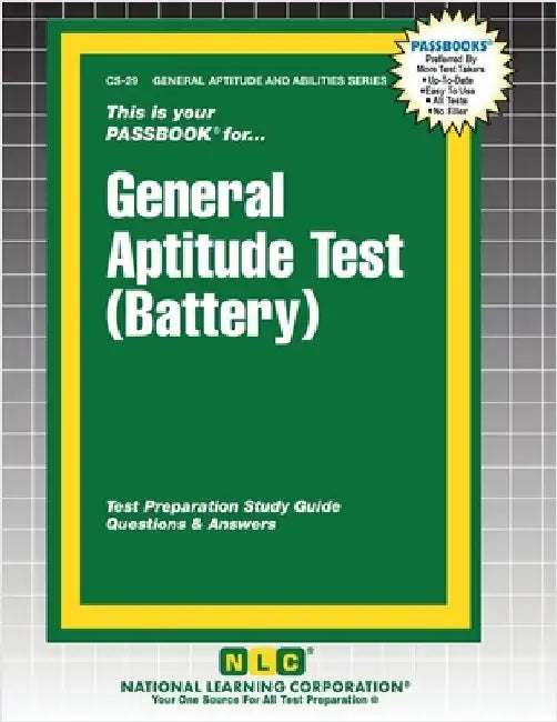 General Aptitude Test (Battery) by Passbooks