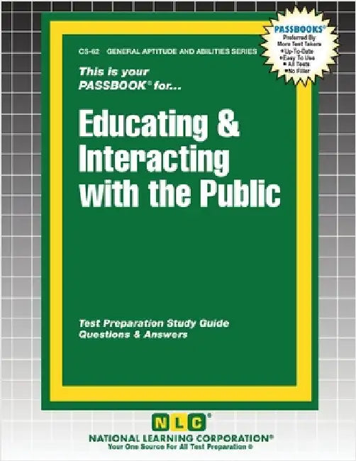 Educating & Interacting with the Public by Passbooks