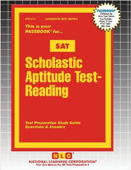 Scholastic Aptitude Test (SAT) - Reading by Passbooks