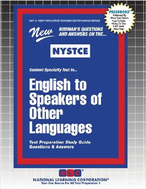 English to Speakers of Other Languages by Passbooks