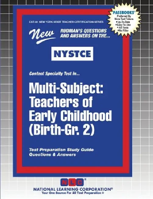 Multi-Subject: Teachers of Early Childhood (Birth-Gr. 2) by Passbooks