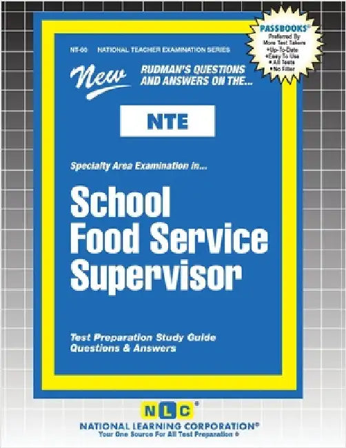 School Food Service Supervisor by Passbooks