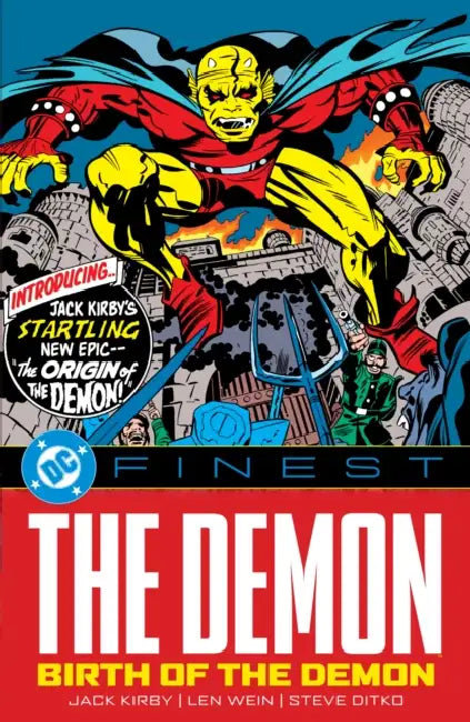 DC Finest: The Demon: Birth of the Demon by Jack Kirby, Juan Manuel Ortiz, Bob Rozakis